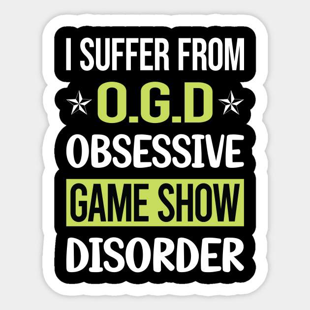 Obsessive Love Game Shows TV Show Game Show Sticker TeePublic
